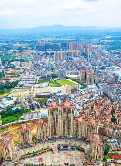 博白县房地产开发投资亿元